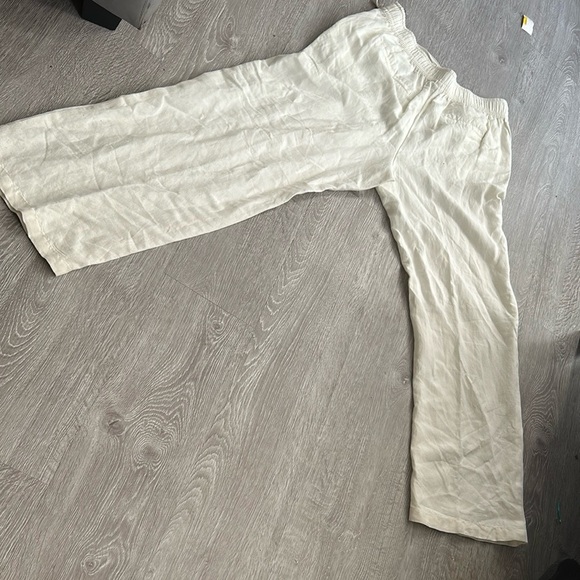 a new day Cream Sweatpants Versatile Cotton Joggers - Picture 1 of 2